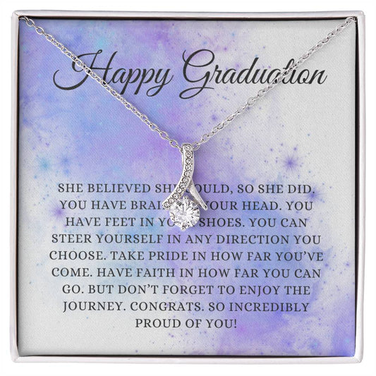 Happy Graduation Necklace