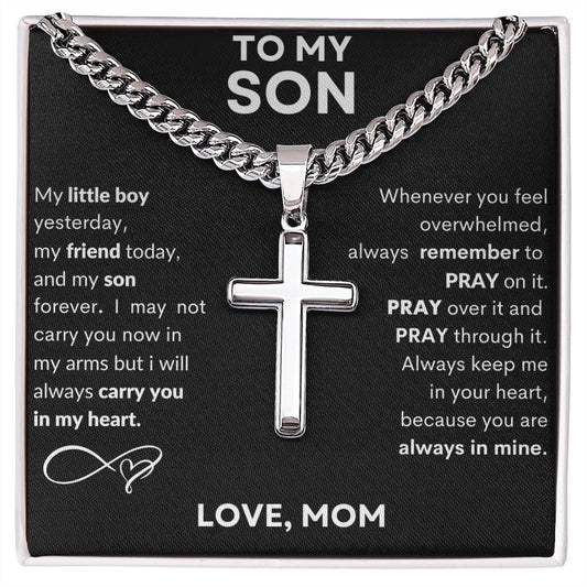 TO MY SON - CUBAN CHAIN